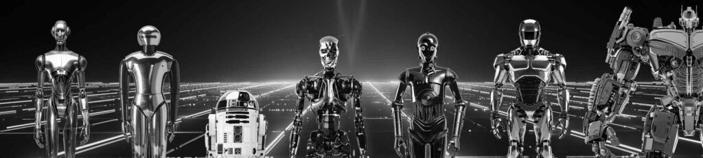 Bild KI Roboter